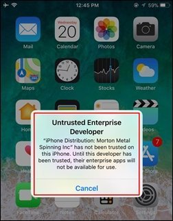 Untrusted Enterprise Developer