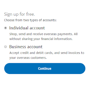 Paypal Account verify